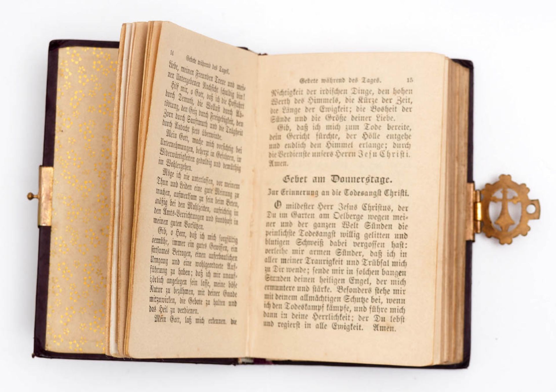 Zwei katholische Gebetbücher, 1897 bzw. 1888 Titelillustrationen (Chromolithographien). Verlag Bunke - Bild 3 aus 5