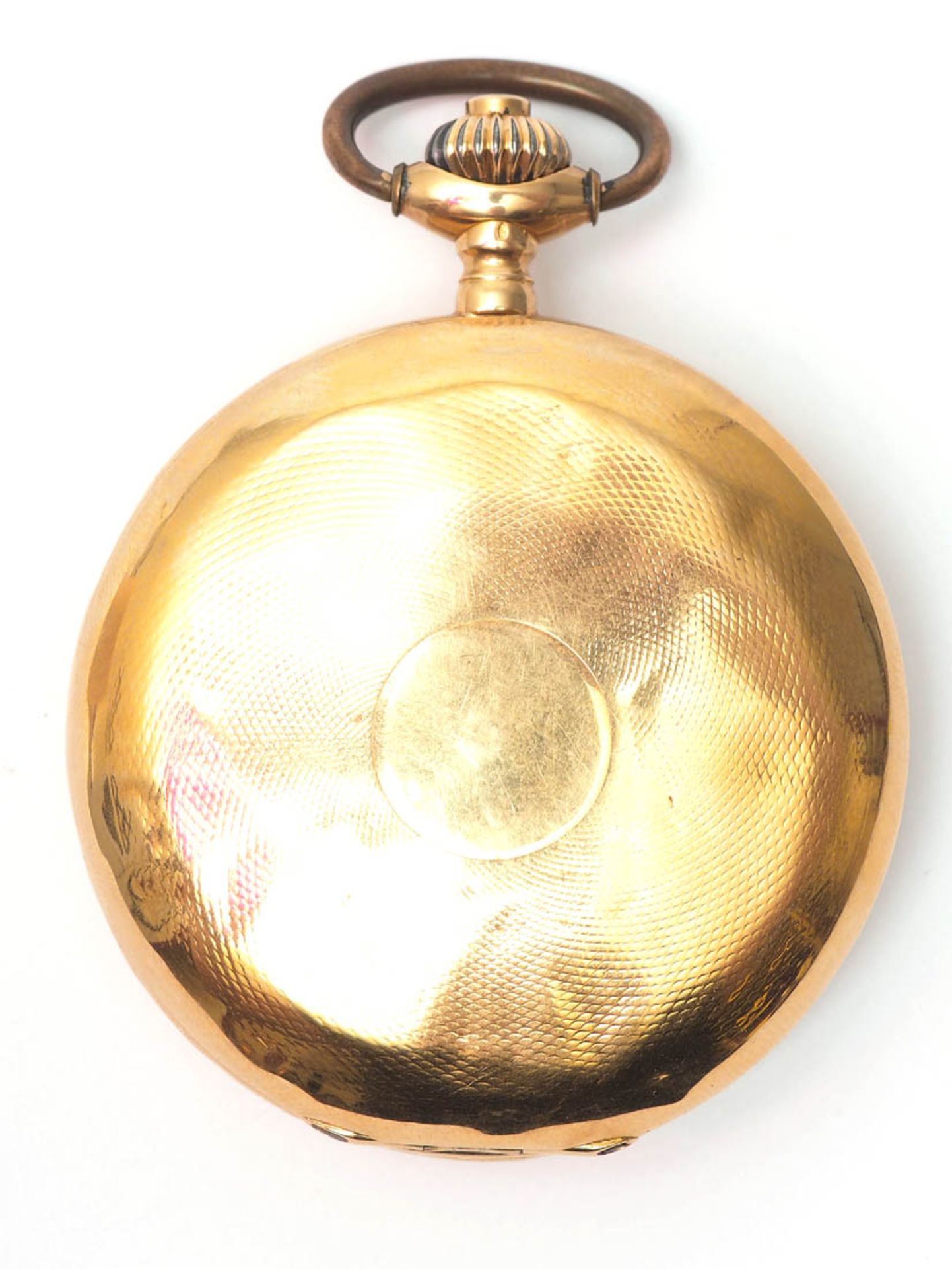 Herrensavonette, Westschweiz, um 1920 Wippen-Chronometer. Fein graviertes Gehäuse, num. 28344 bzw. - Image 2 of 5