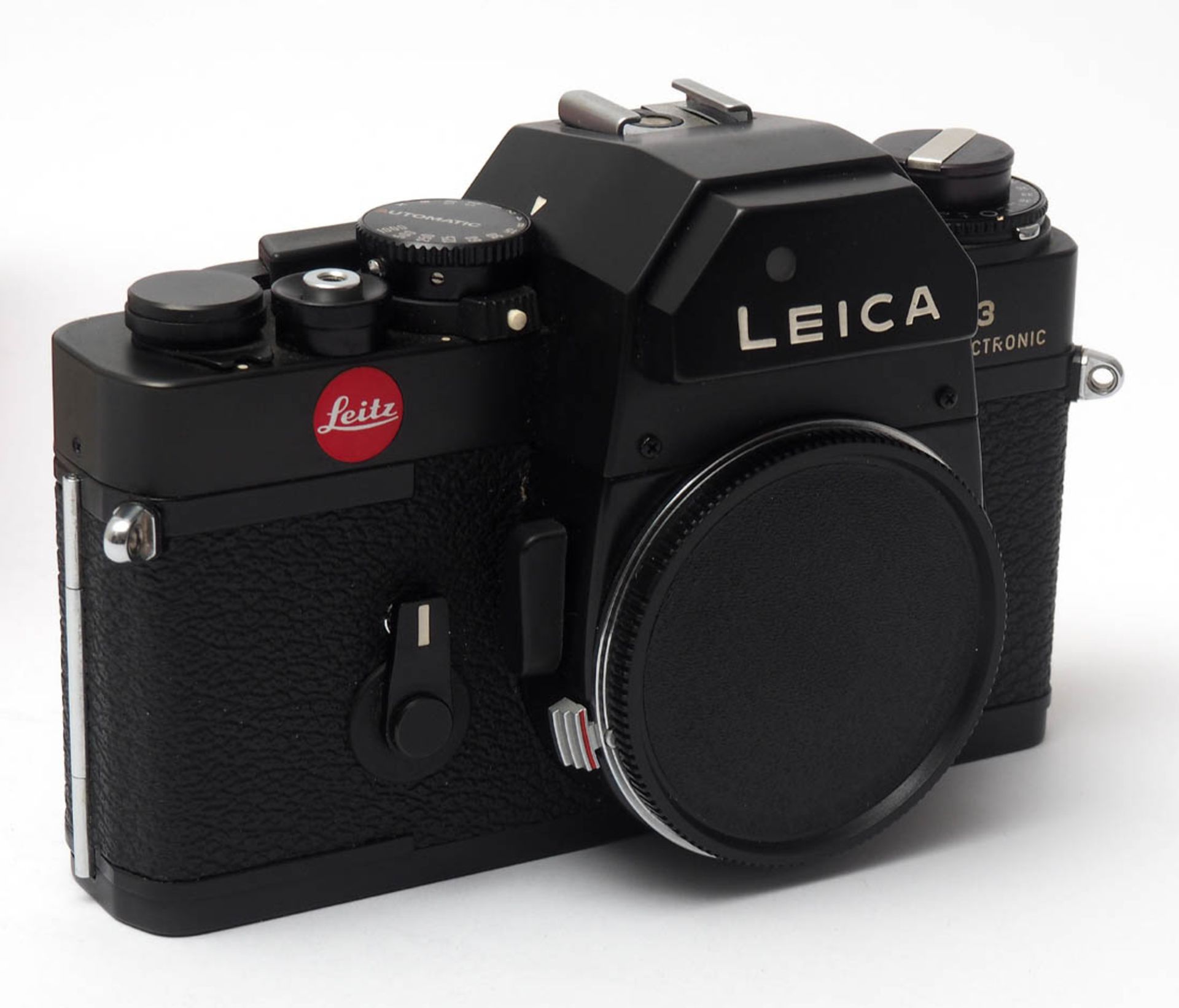 Kamera, Leica R3 electronic Im Originalkarton, mit Tragegurt. - Bild 3 aus 3