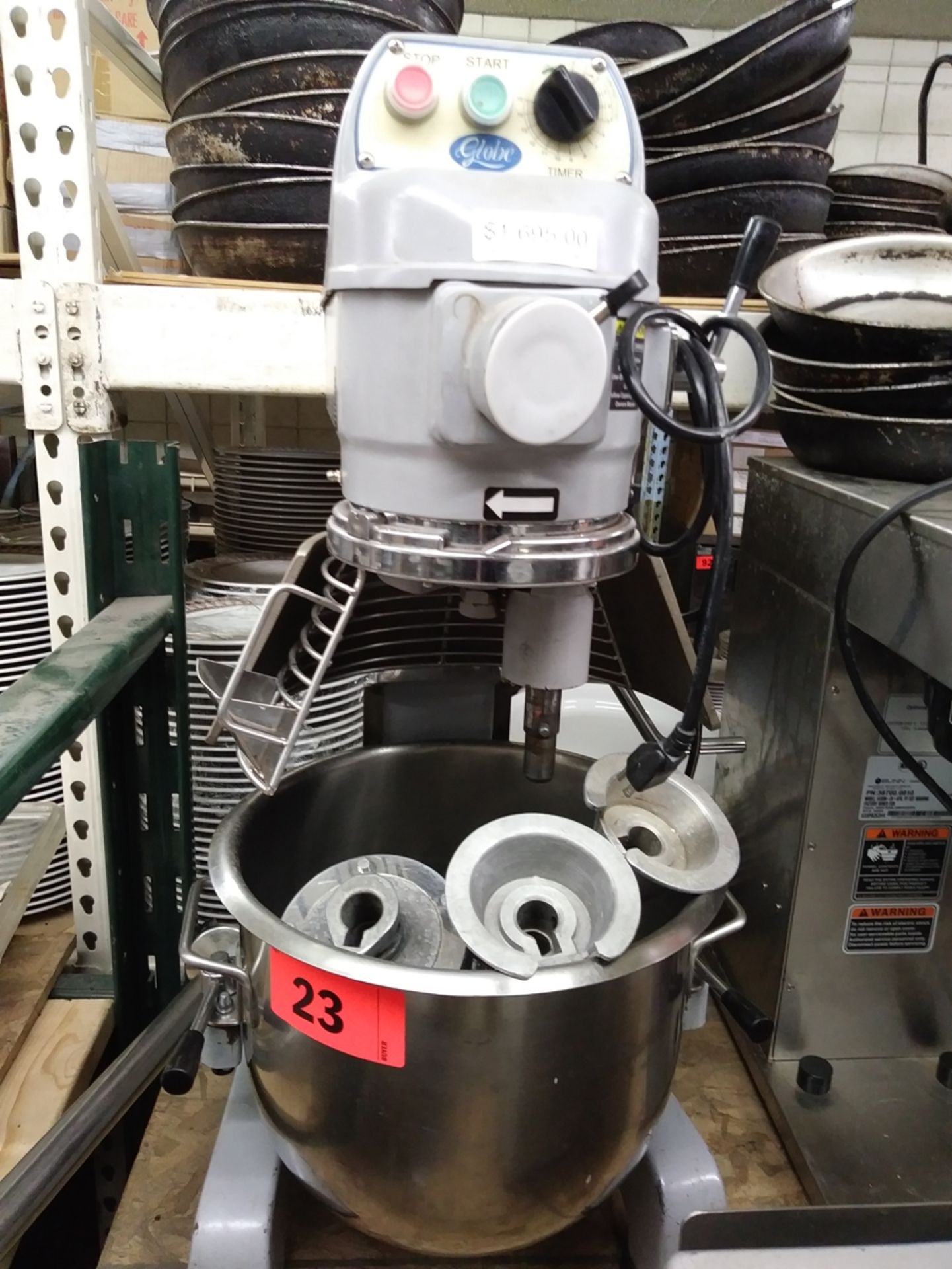 GLOBE 20 QT PLANETARY BENCH MIXER SP20