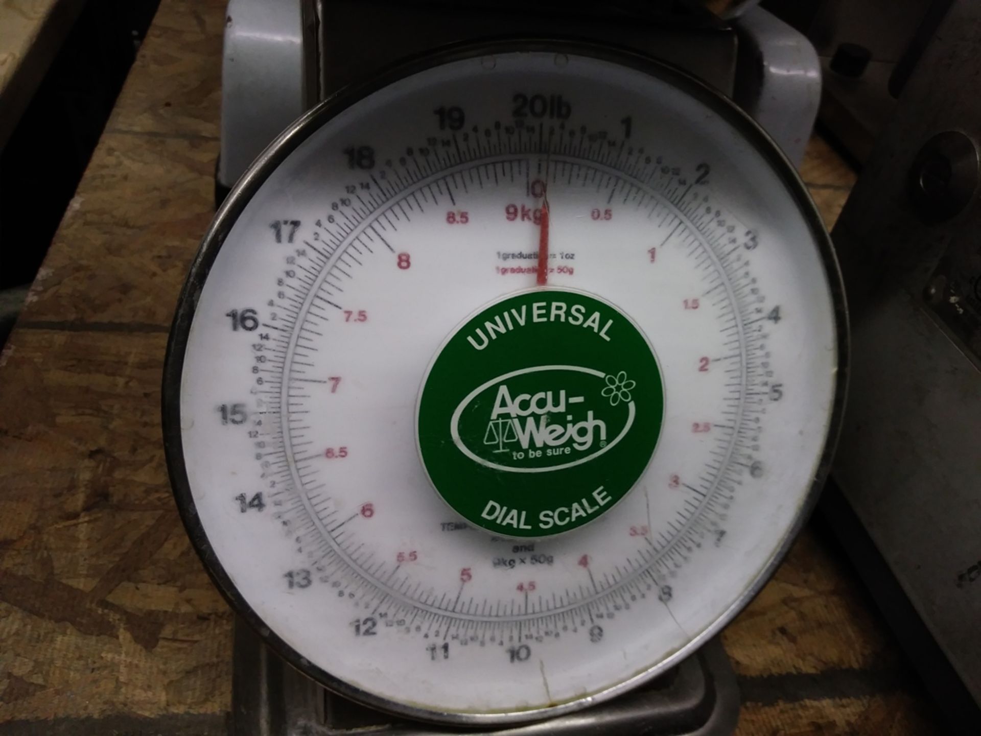 UNIVERSAL ACC-WEIGH DIAL SCALE 20LB - Image 4 of 5