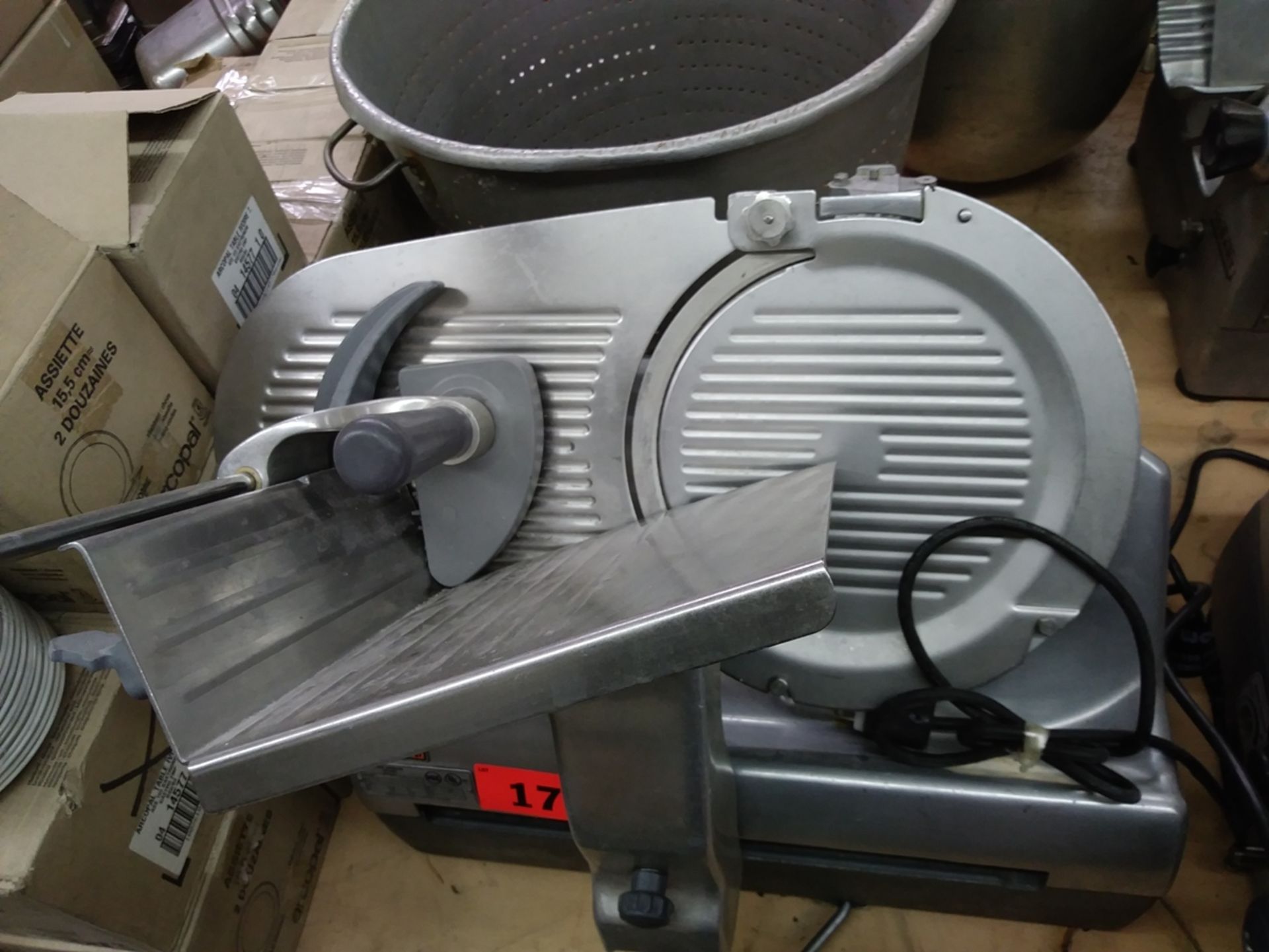 HOBART ELECTRIC MEAT SLICER AUTOMATIC 2712 - Image 3 of 3