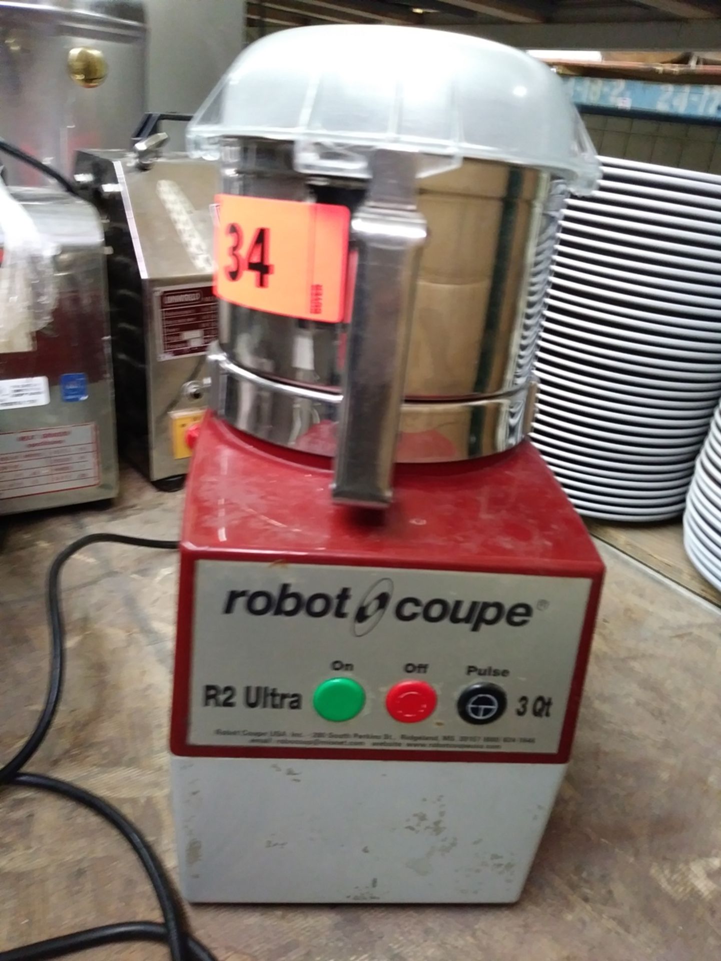 ROBOT COUPE R2 ULTRA 3 QT BLENDER - Image 2 of 2