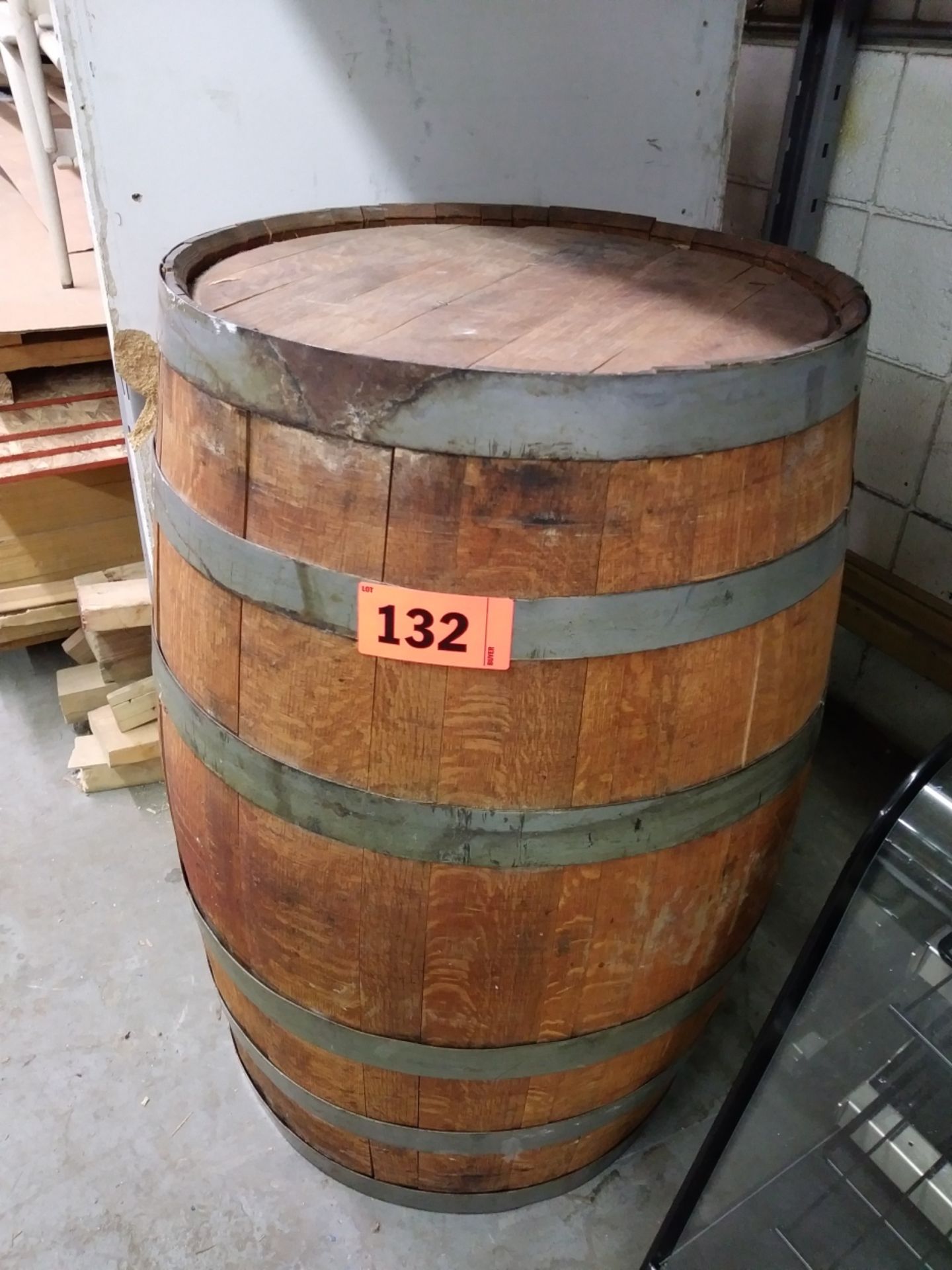 WOODEN BARREL - Image 3 of 3