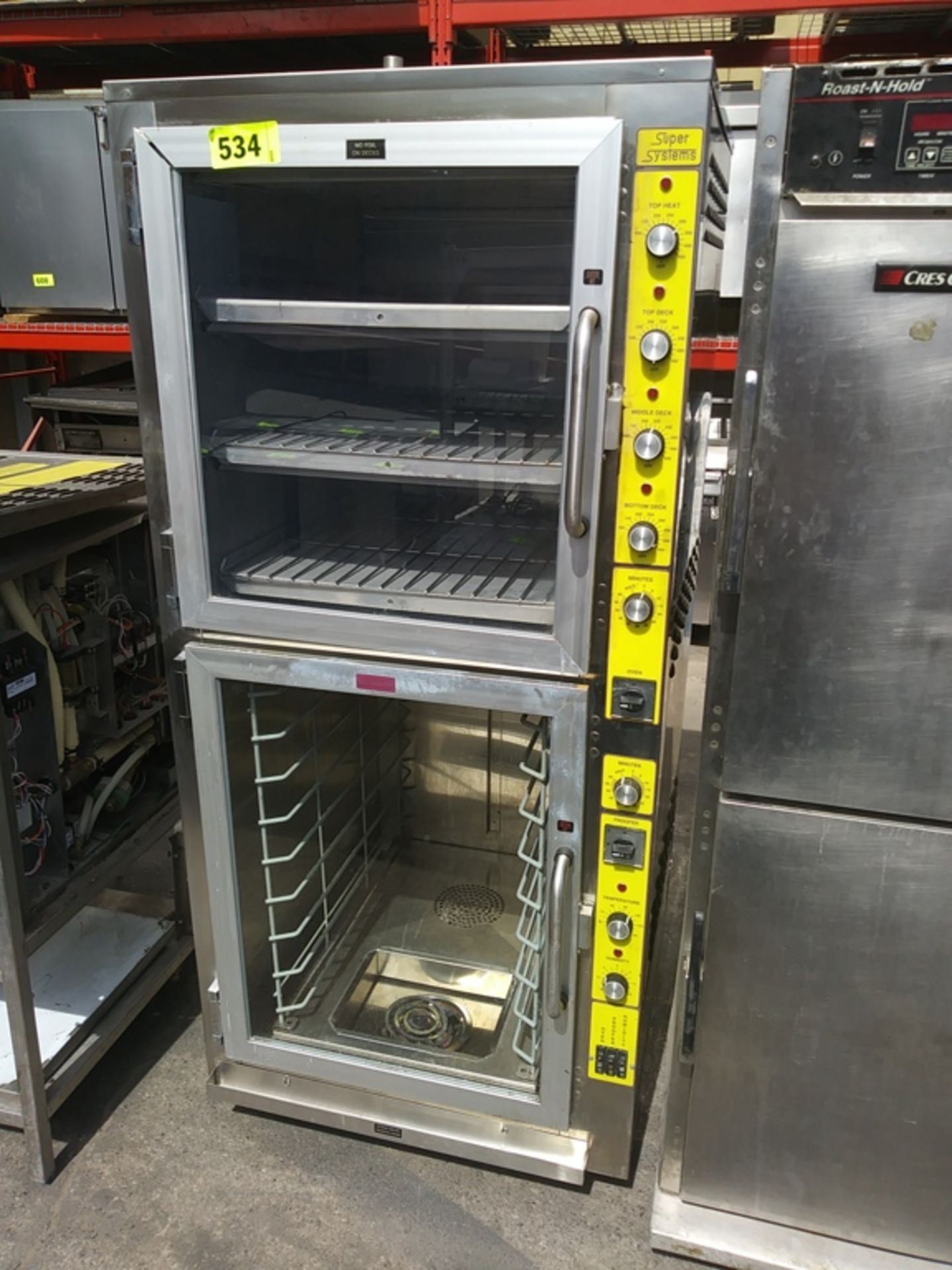 SUPERSYSTEMS 3 DECK CONVECTION OVEN (MODEL: OP-3-TS) - Image 2 of 5