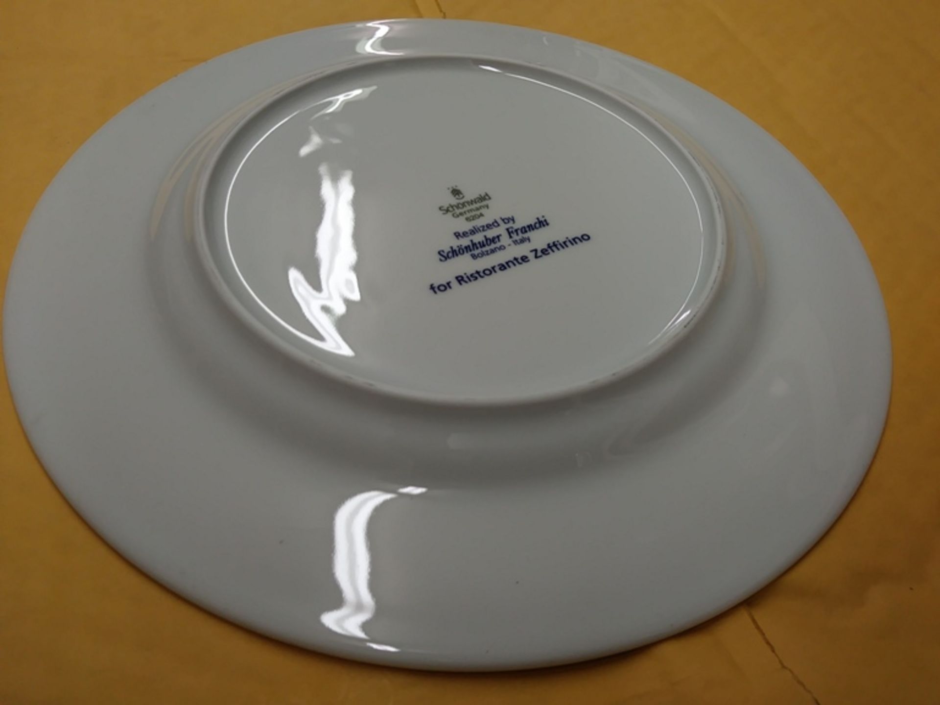 NEW 12" SCHONWALD PLATE (INCLUDES QTY: 96) - Image 2 of 3