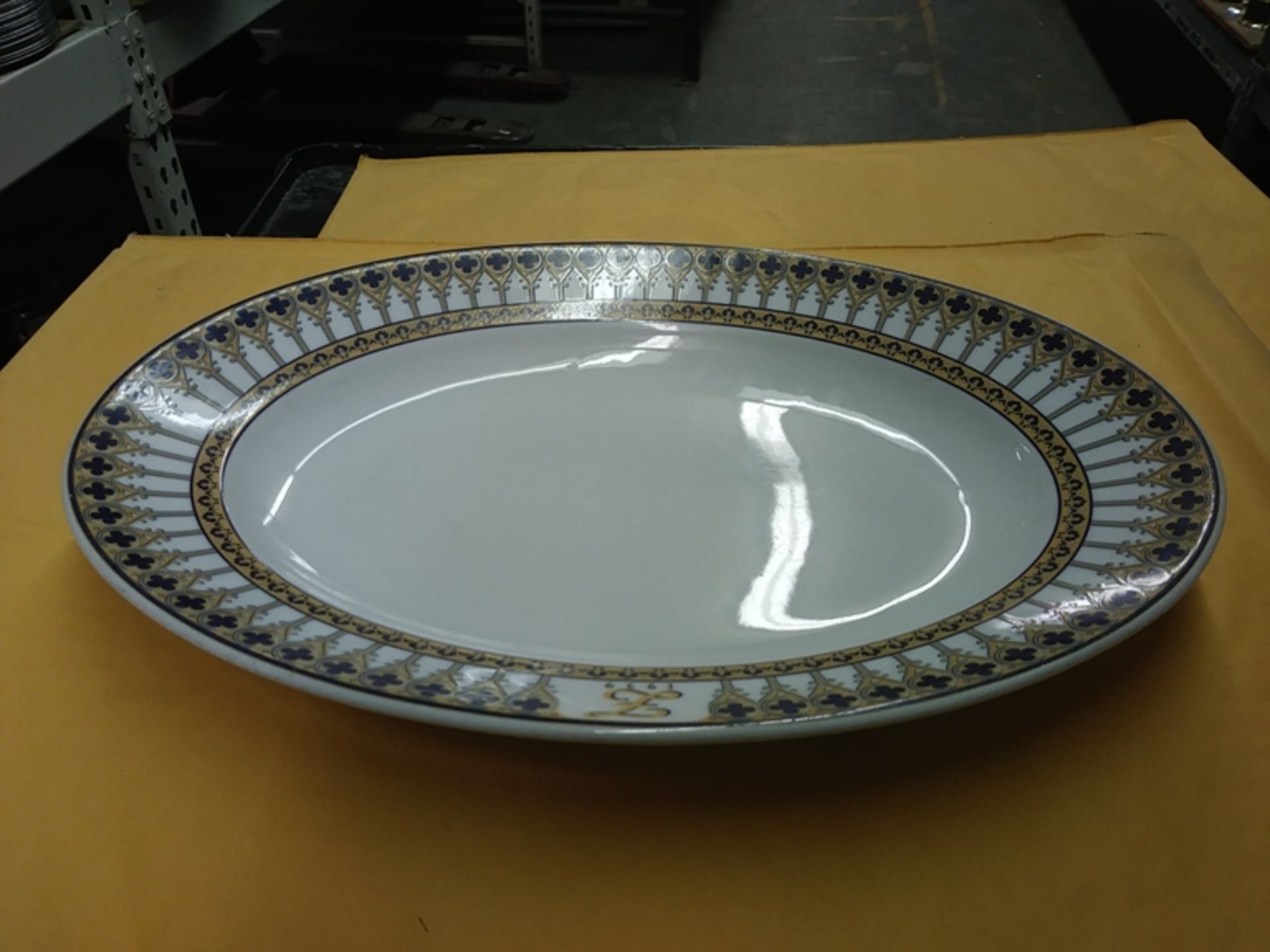 NEW 14" X 9" SCHONWALD OVAL PLATTER (INCLUDES QTY: 7)