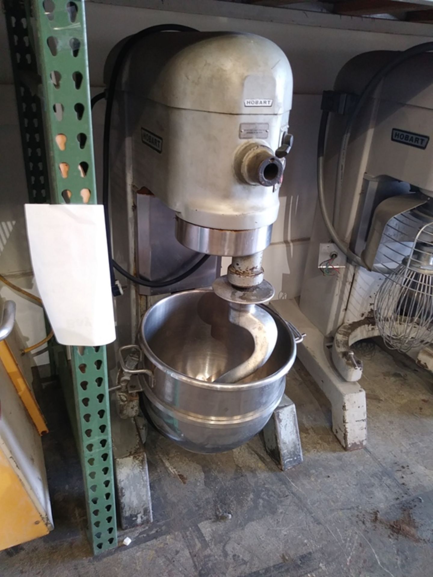 HOBART 60QT COMMERCIAL MIXER W/ ATTACHMENT (H600) - Image 3 of 6