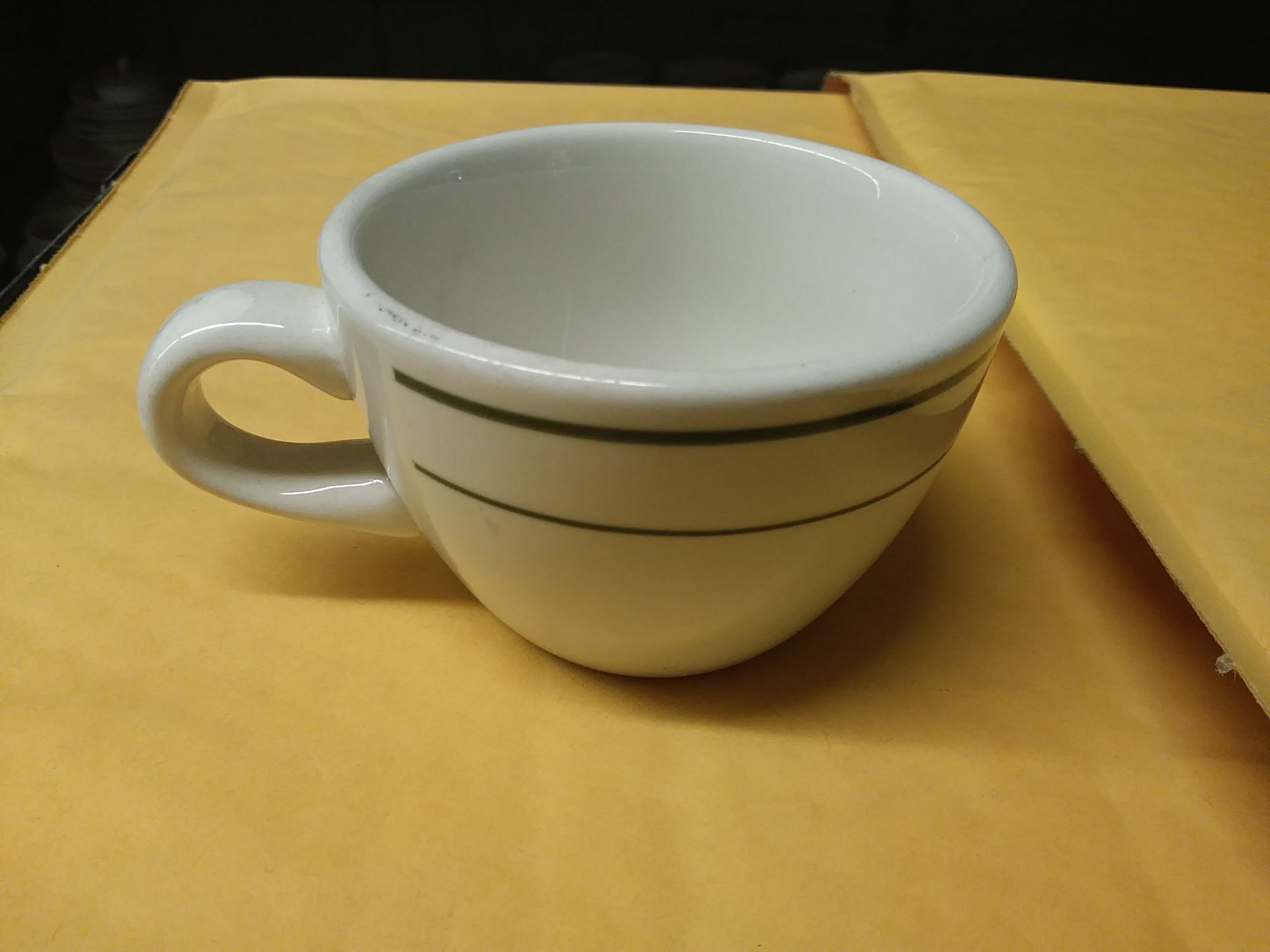 BUFFALO CHINA 3.75" TEA CUP (D-14) (includes QTY 34 in this lot)