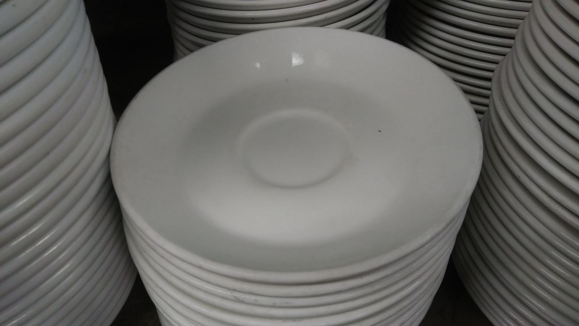 6" STEELITE SAUCER (includes QTY 35 in this lot)