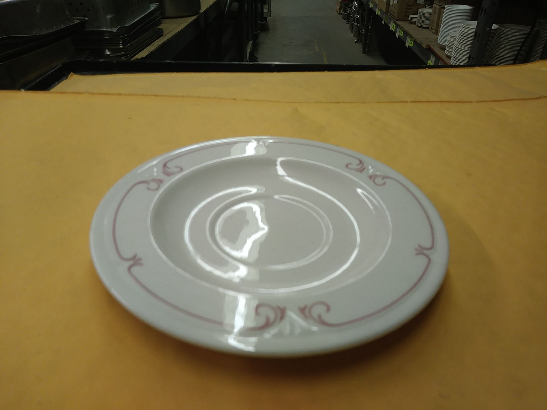 5.75" SYRACUSE SAUCER (35D) (includes QTY 341 in this lot)