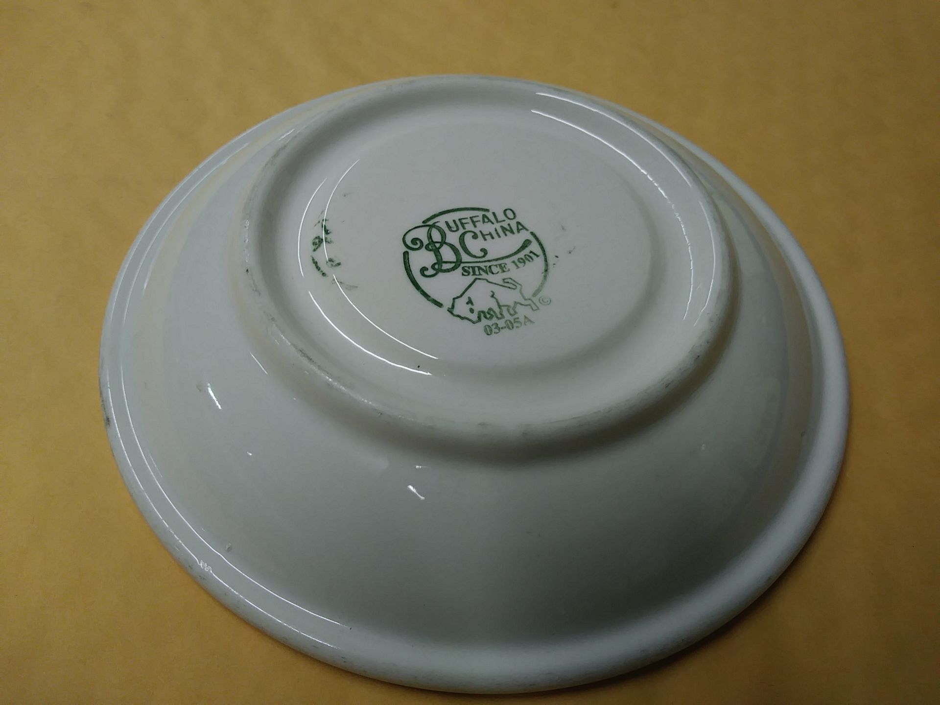 BUFFALO 6" SAUCERS (03-05A) (includes QTY 651 in this lot) - Image 2 of 3