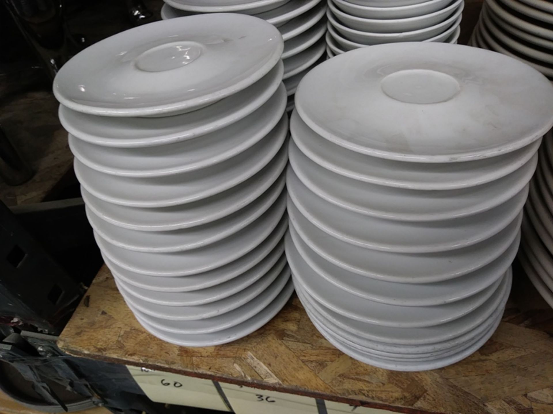 5" STEELITE SAUCER (includes QTY 43 in this lot) - Image 4 of 5