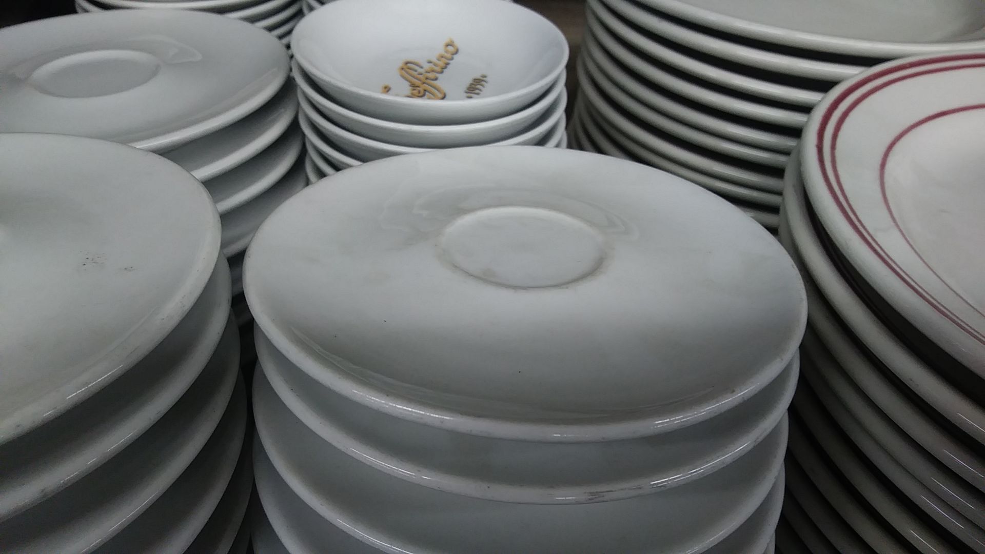 5" STEELITE SAUCER (includes QTY 43 in this lot)