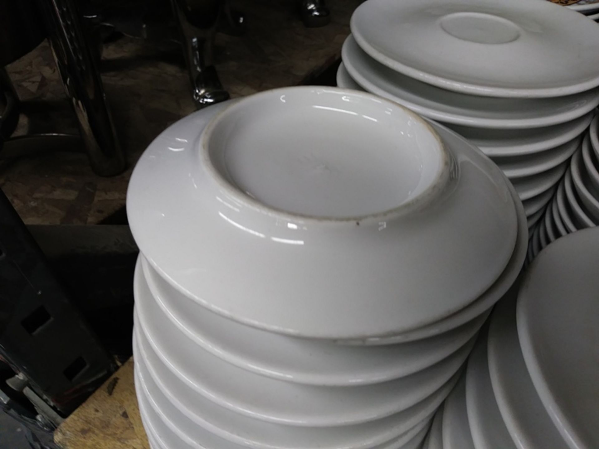 5" STEELITE SAUCER (includes QTY 43 in this lot) - Image 2 of 5