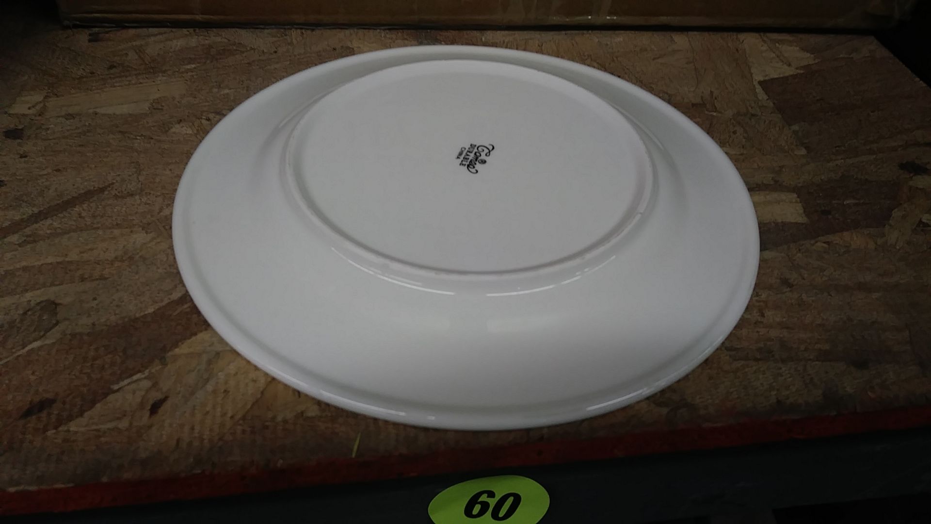 CAMEO 8" PLATE (includes QTY 120 in this lot) - Image 3 of 3