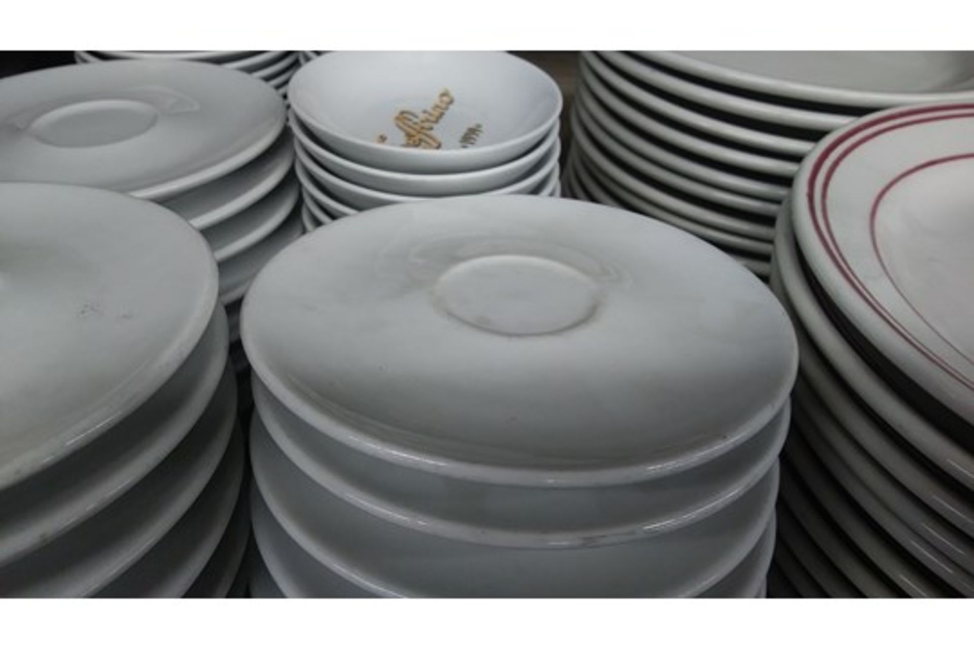 5" STEELITE SAUCER (includes approx QTY 43 in this lot) - Image 3 of 3