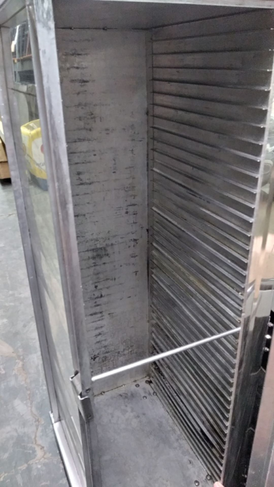 6 FT TALL ROLLING METAL PROOFING SPEED RACK - Image 2 of 3