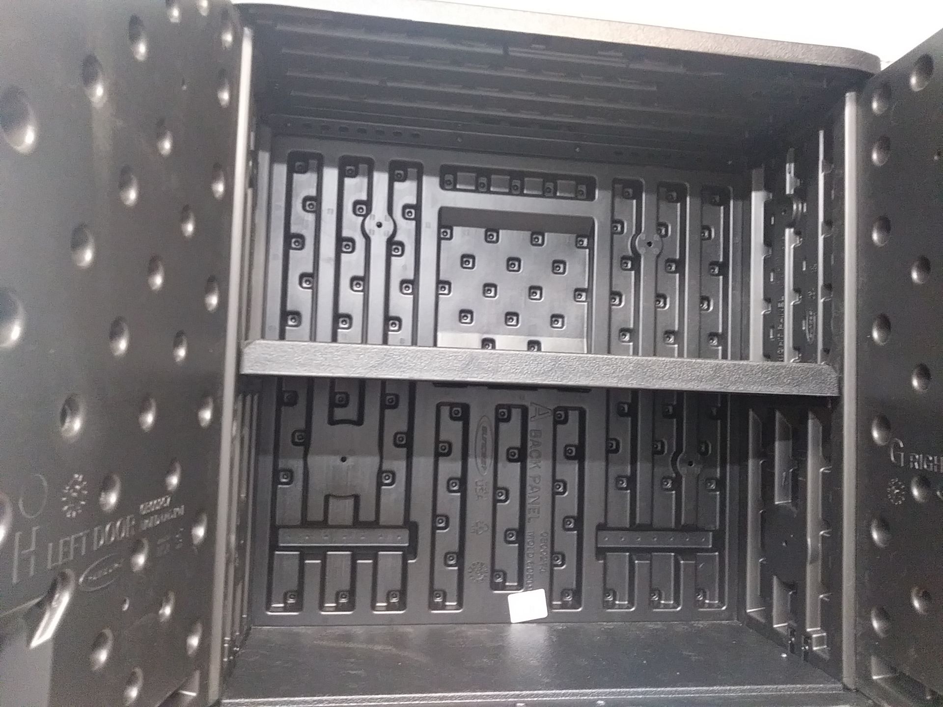 Suncast Plastic Wall Storage Cabinet - 30" W x 12" D x 30-1/4" H - Image 2 of 4