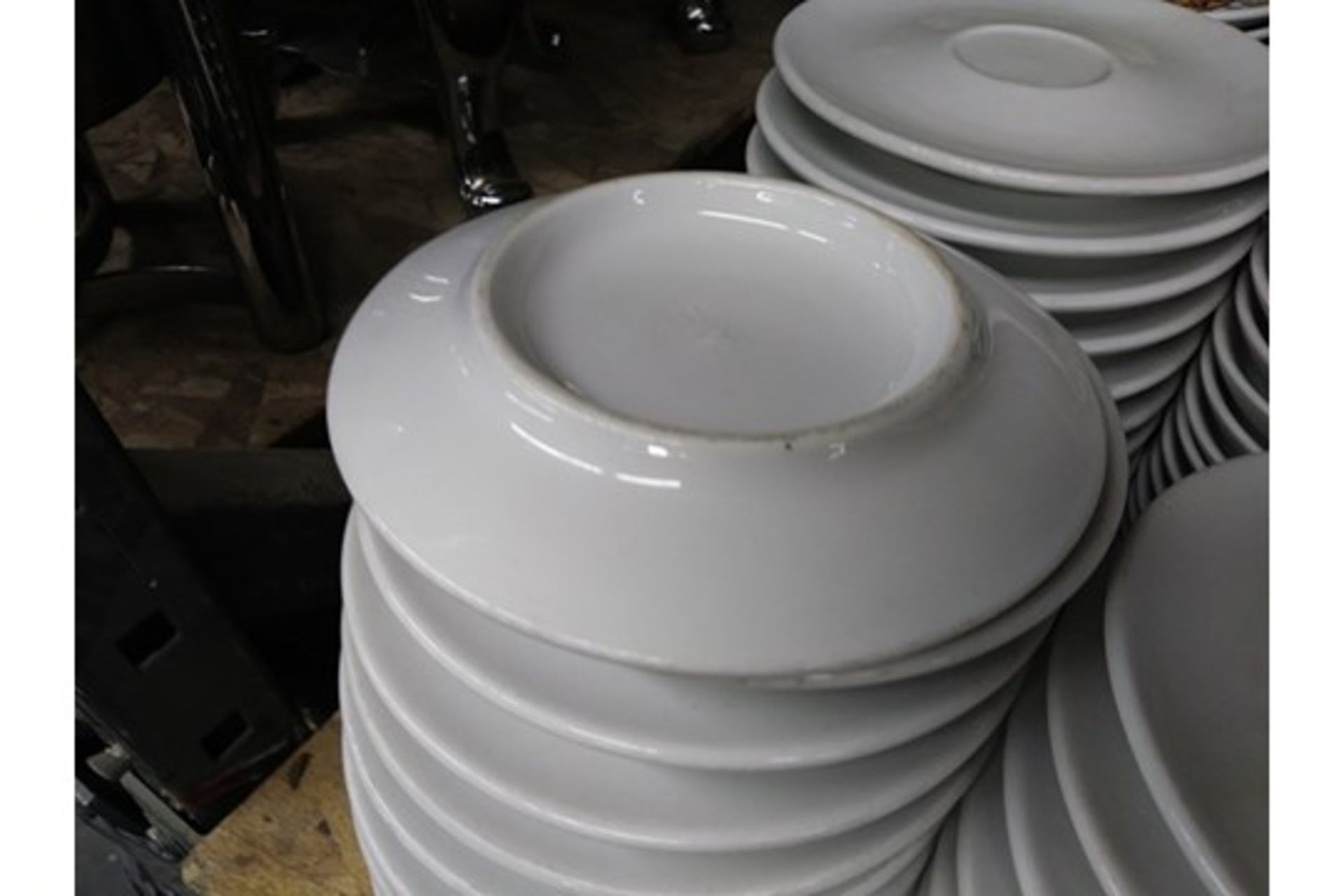 5" STEELITE SAUCER (includes approx QTY 43 in this lot) - Image 2 of 3