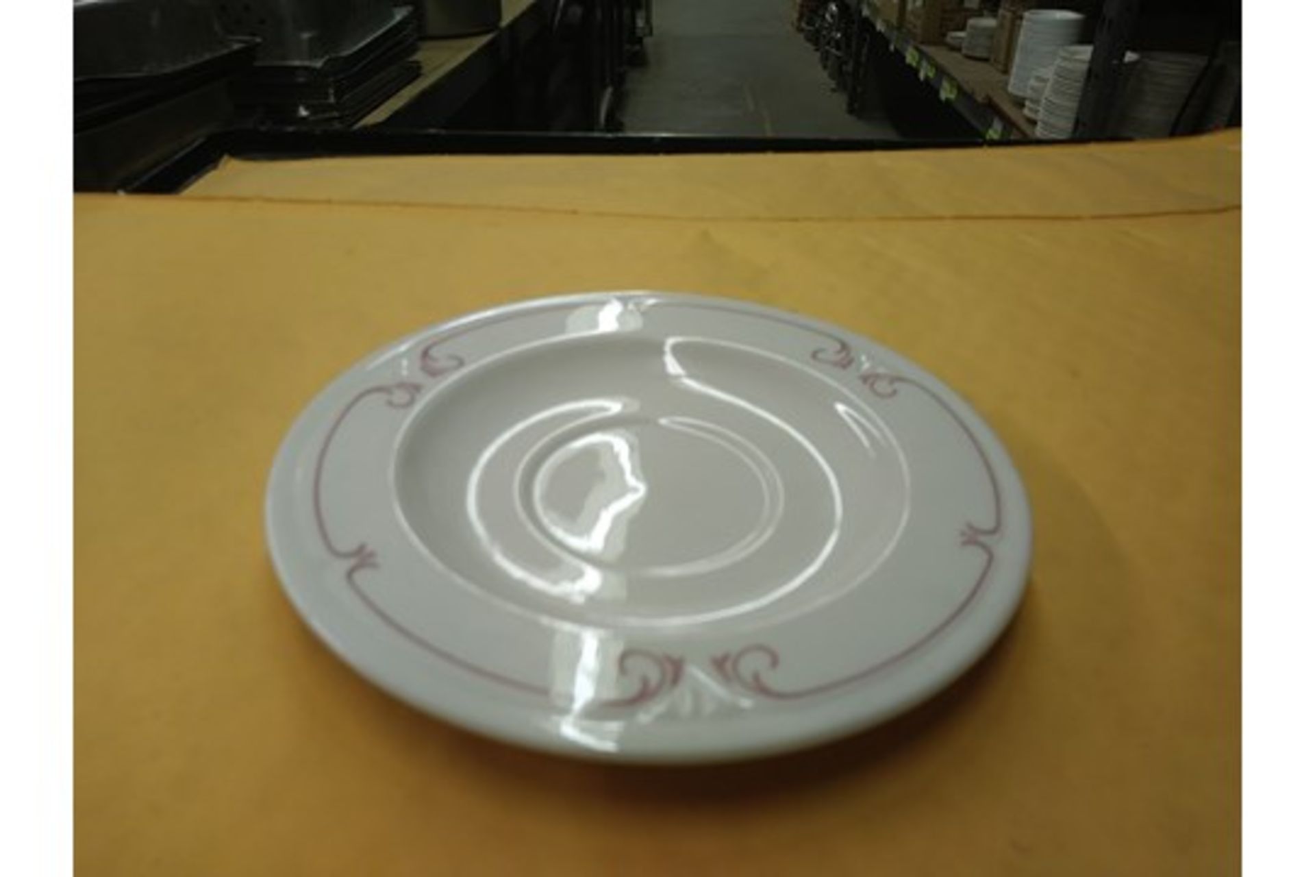 5.75" SYRACUSE SAUCER (35D) (includes approx QTY 341 in this lot)