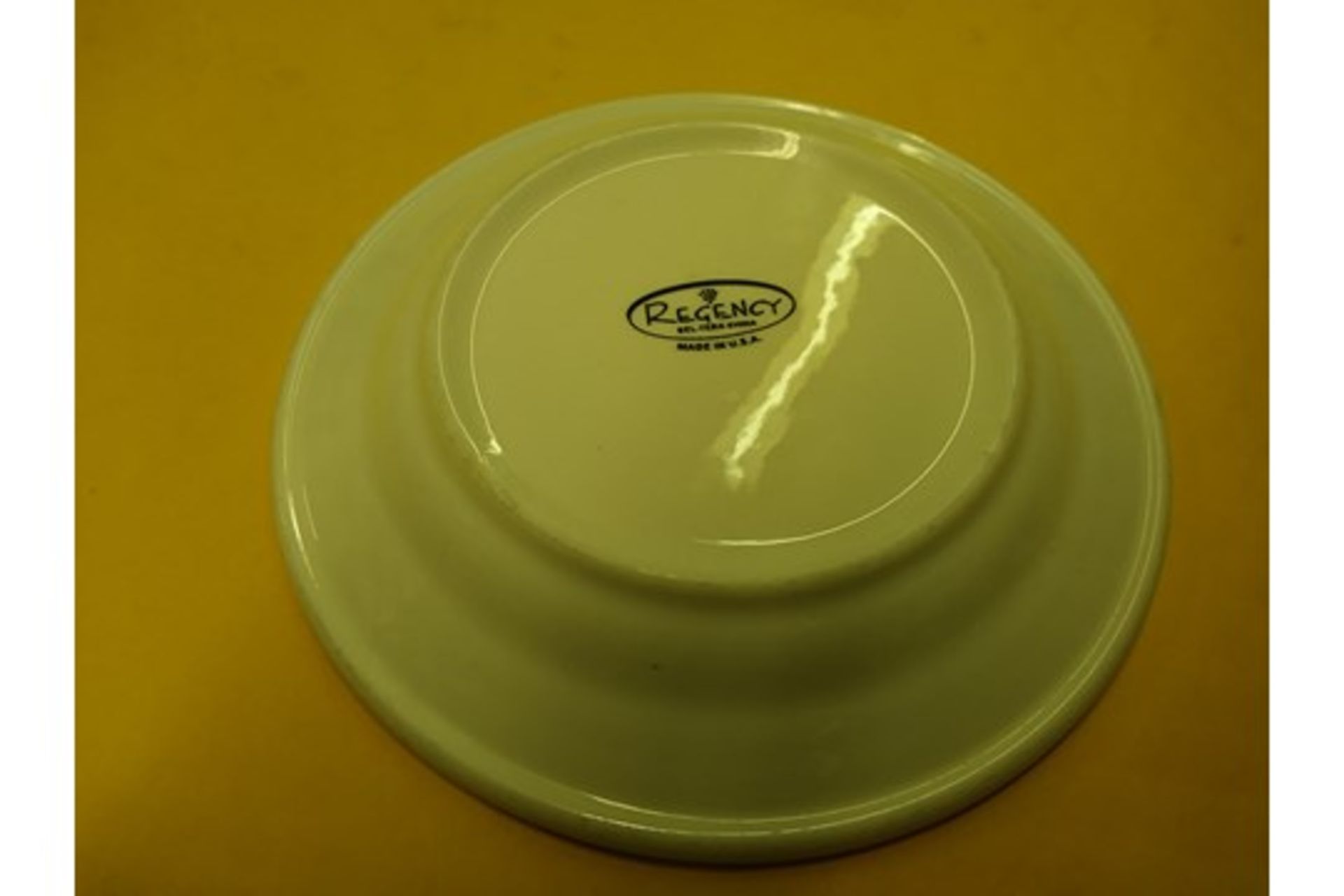 6" REGENCY PLATE  (includes approx QTY 66 in this lot) - Image 2 of 2