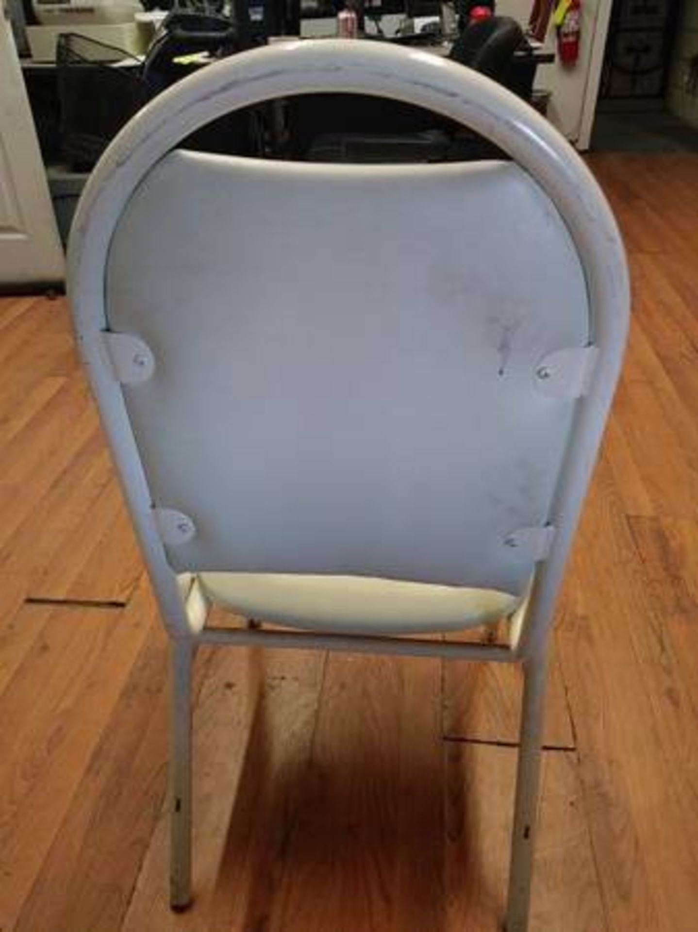 Banquet Stack Chairs - Metal frame (QTY X YOUR BID) - Image 4 of 4