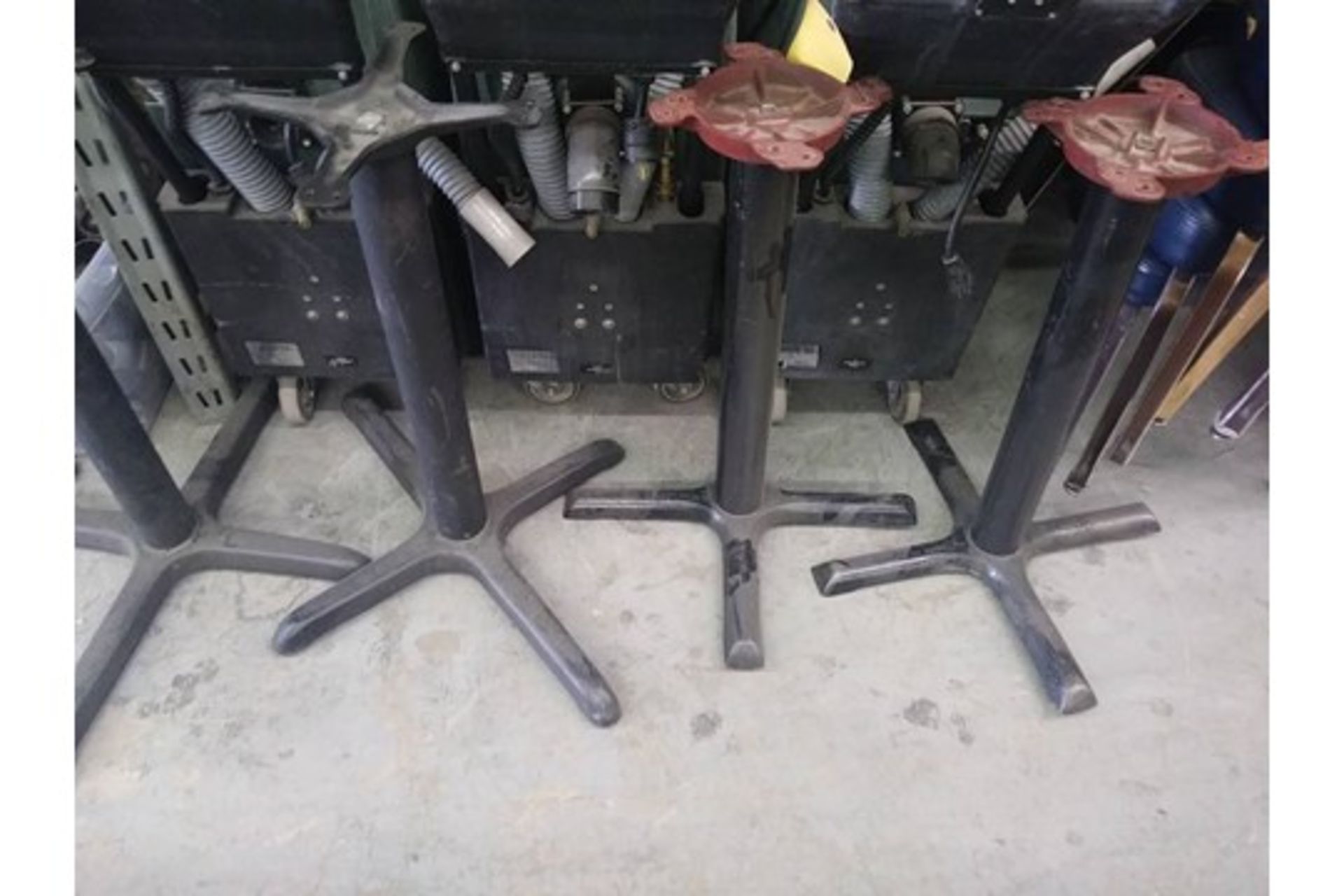 30" TALL METAL HEAVY DUTY TABLE BASES