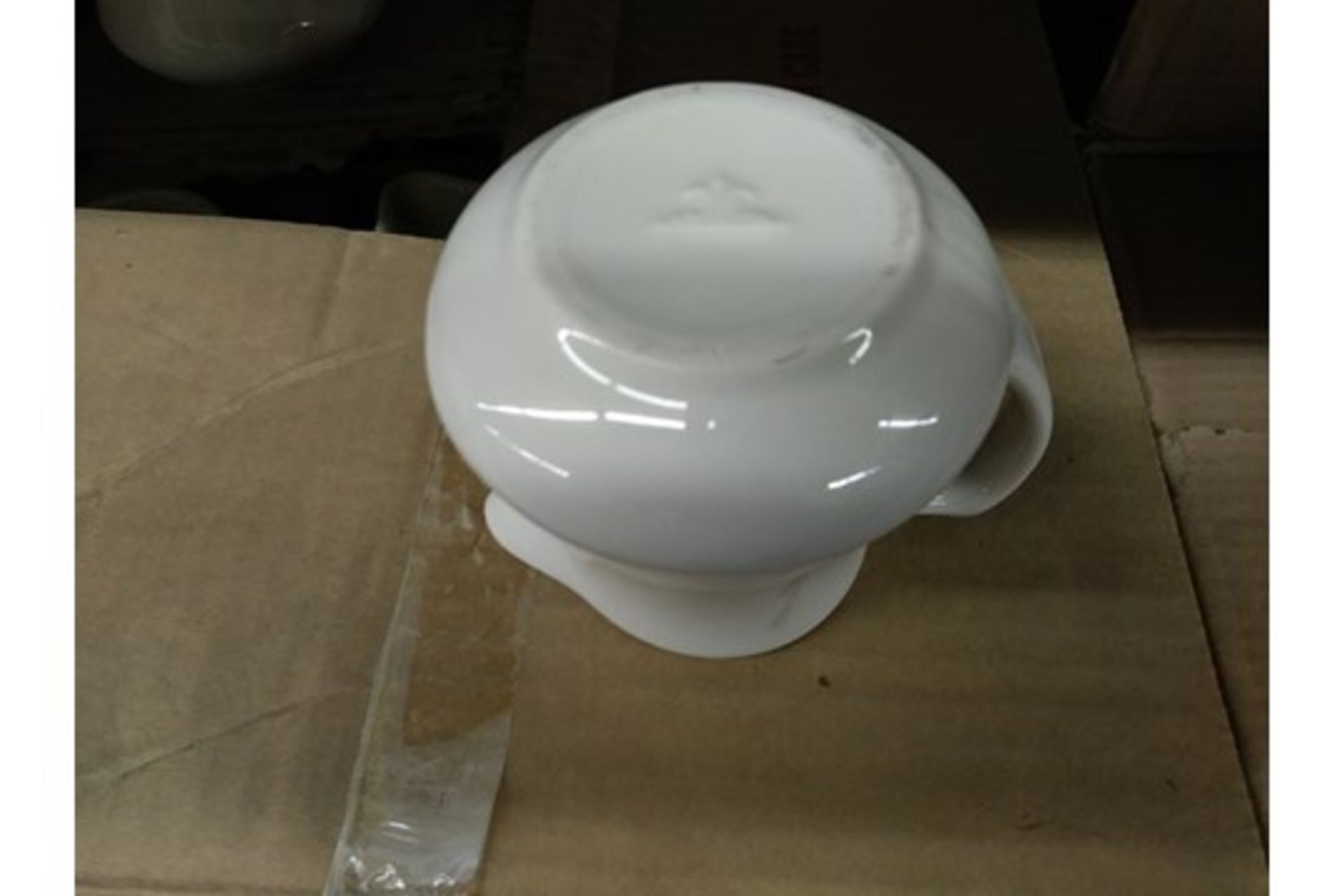 4" CREAM JUG 8.5 OZ. (includes approx QTY 100 in this lot) - Image 3 of 3