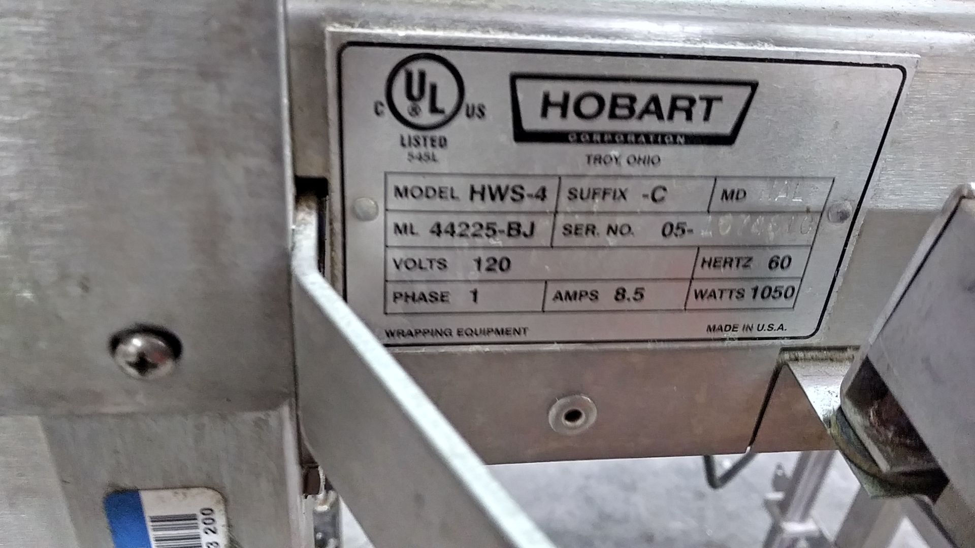 HOBART (model HWS-4-C) Hand Wrap Station - Image 4 of 5