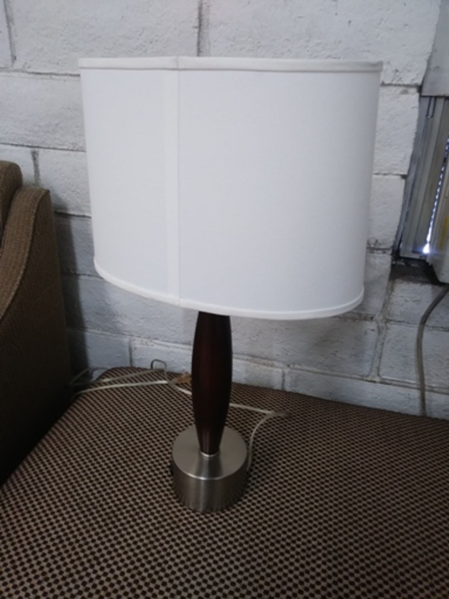 SMALL TABLE LAMP APPROX 26" TALL