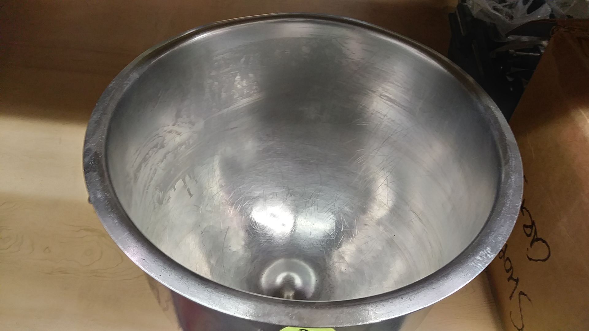 STAINLESS STEEL 30 QT MIXER BOWL - Image 2 of 2