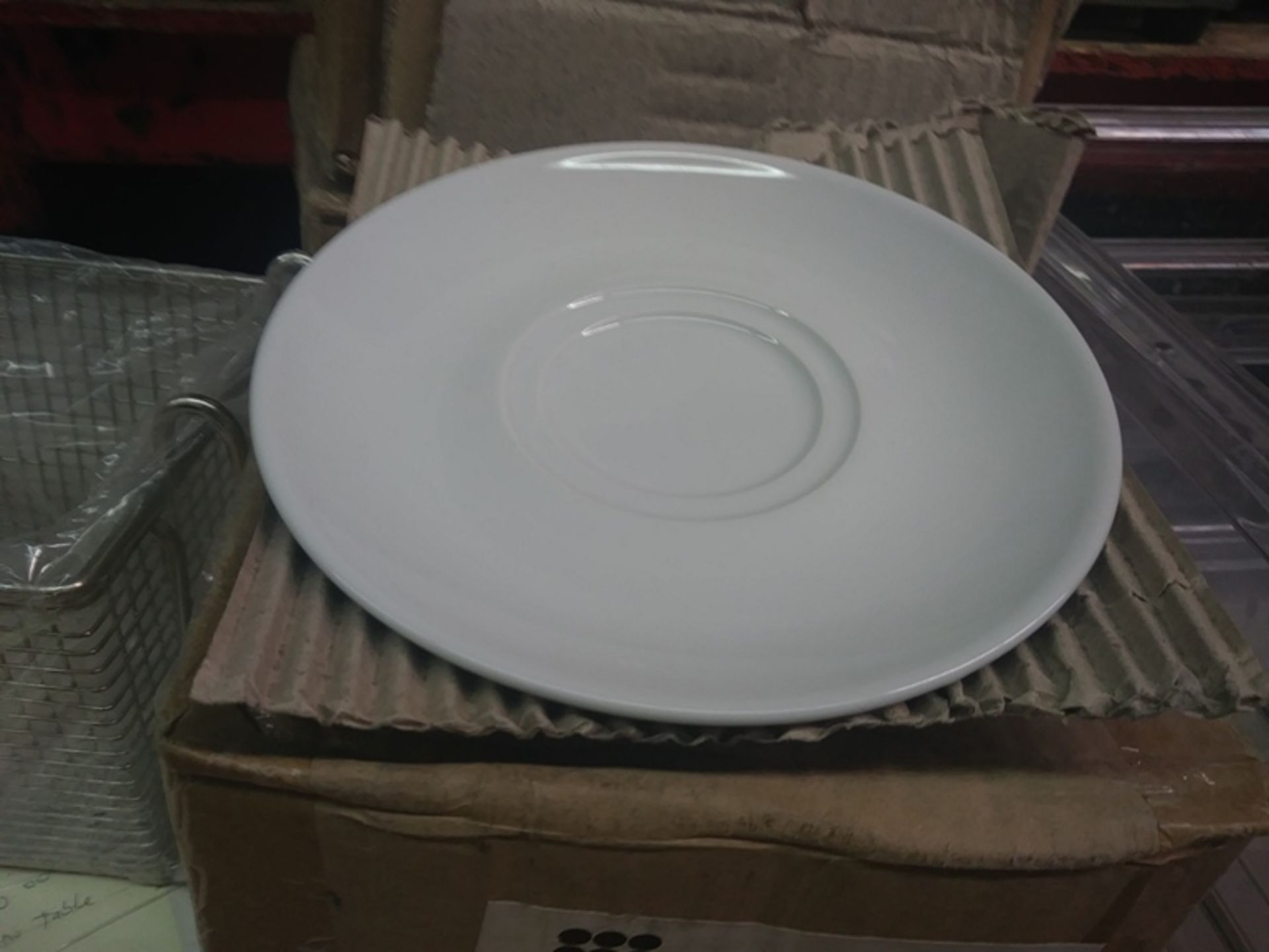 NEW 6" STEELITE DOUBLEWELL SAUCER (INCLUDES QTY 72) - Image 3 of 4