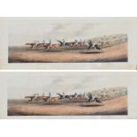 Twentyfour framed prints with horses