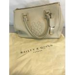 Bailey & Quinn London leather ladies bag with protector bag