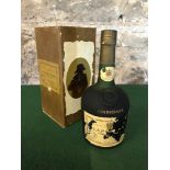 Courvoisier Napoleon Cognac dated around 1960's- 70's. full & sealed with original box and paper