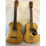 2 Vintage acoustic guitars