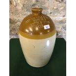 Large Arthur Bell & sons Leith Branch flagon dated 1825