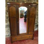 Victorian mirror door wardrobe