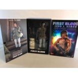 Hot Toys Movie Masters 1/6 scale First Blood, John J Rambo M65 Jacket Version . Complete MMS46