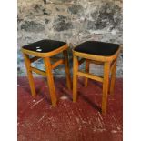 Two 1950's stools