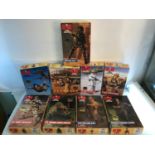 A collection of Limited edition GI JOE Figures from 1996/97 & 98. complete