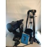 Meade LX200 Maksutov- Cassegrain Telescope. Has computer drive system, tri pod and manual. working