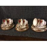 Royal Albert Old Country Roses 18 piece tea set