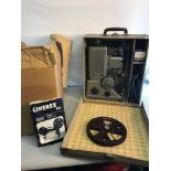 Specto Vintage projector with fitted carry case together with boxed Cinerex 727 movie projector