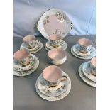 20 piece Paragon "Braemar" tea set