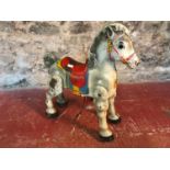 Vintage Mobo metal rocking horse