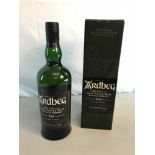 Ardbeg Islay Single Malt Scotch Whisky. 10 Years old. Full, sealed & boxed