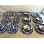 21 Pieces of Copeland Spode tea ware