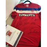 Rangers Football Club 2011-12 signed shirt with certificate of Authenticity